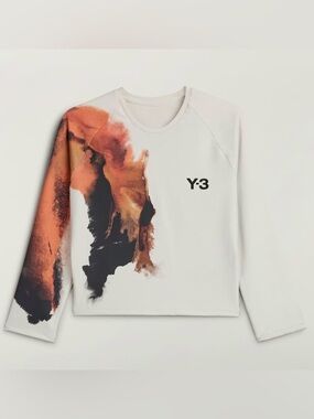 Y-3 Adidas x Y-3 Women’s Tennis Pro Cropped Long Sleeve Size Small